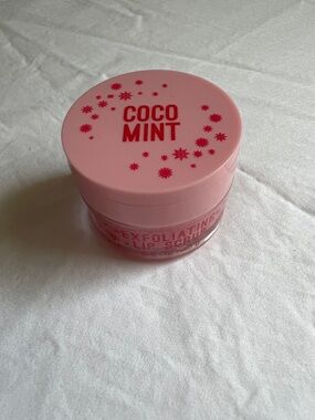 Bath & Body Works Coco Mint Pink Lip Scrub Jar